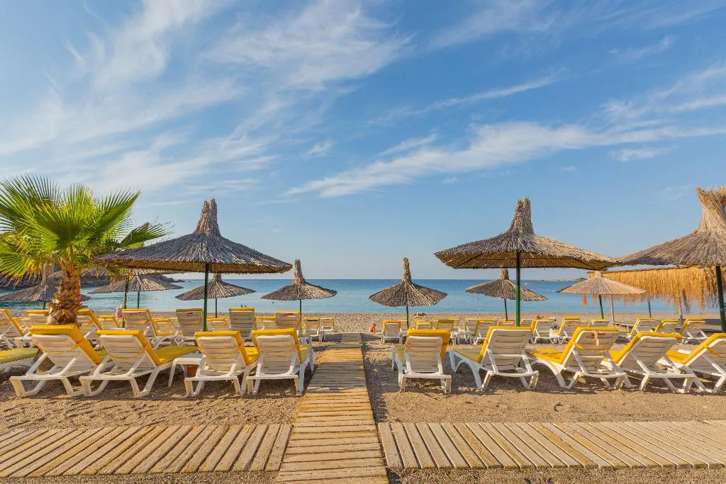 Beach, Justiniano Deluxe Resort Hotel, Antalya