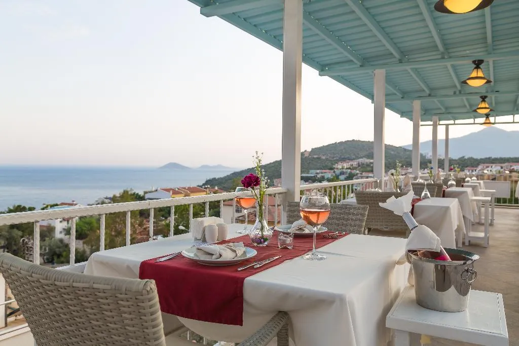 Terrace, Oasis Hotel Kalkan +16, Dalaman