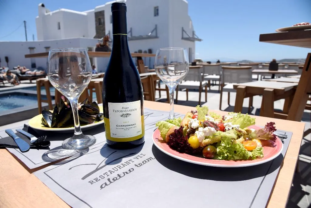 Restaurant, Aletro Cottage Houses, Mykonos