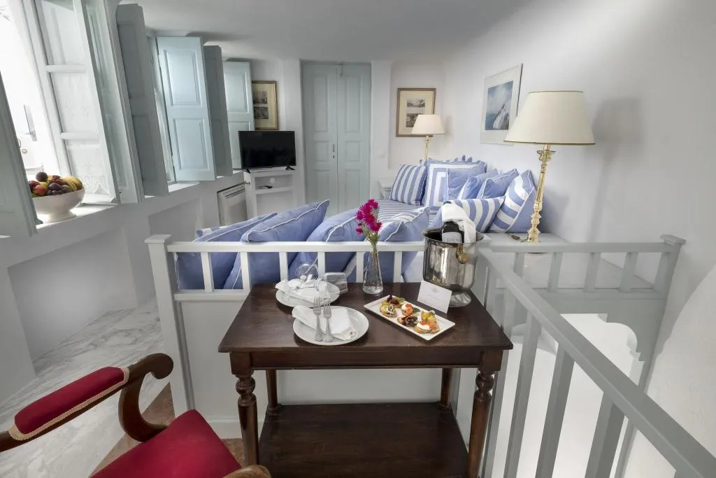 Room, Aigialos Luxury Traditional Settlement, Santorini