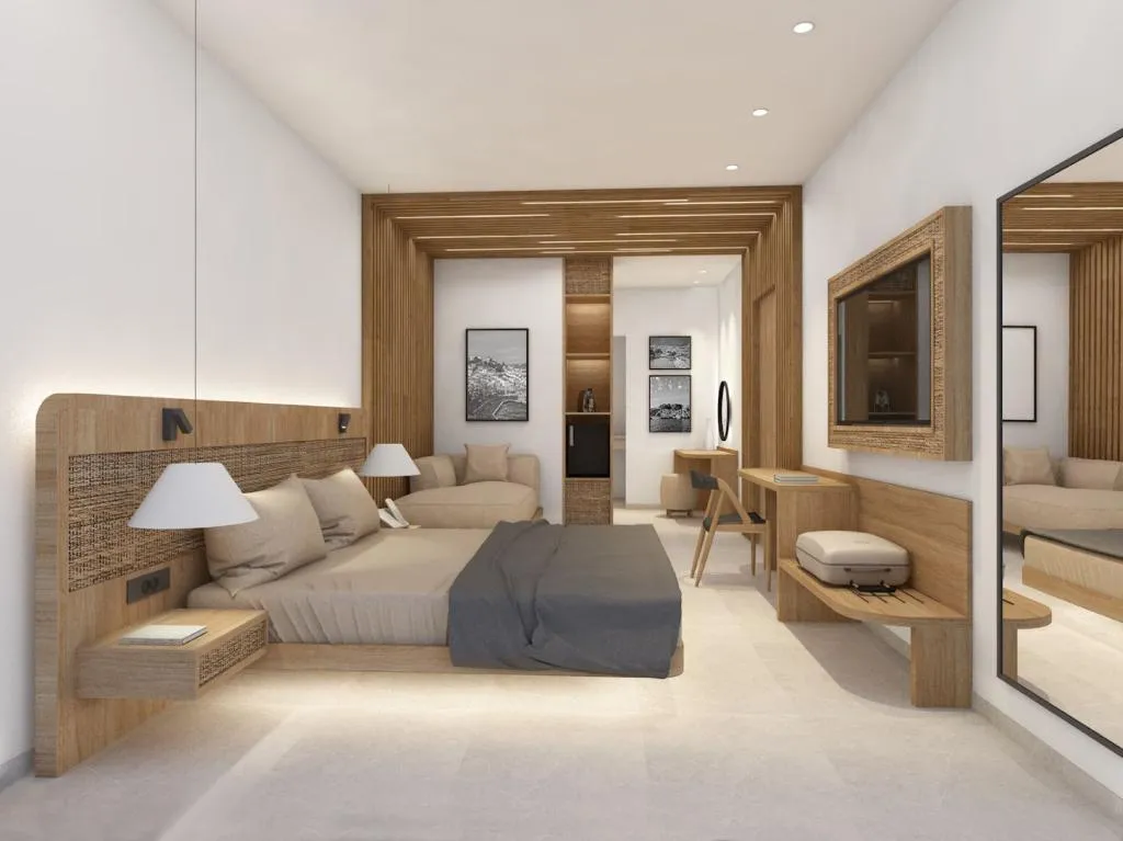 JUNIOR SUITE STANDARD Room, Aether Hotel, Skiathos