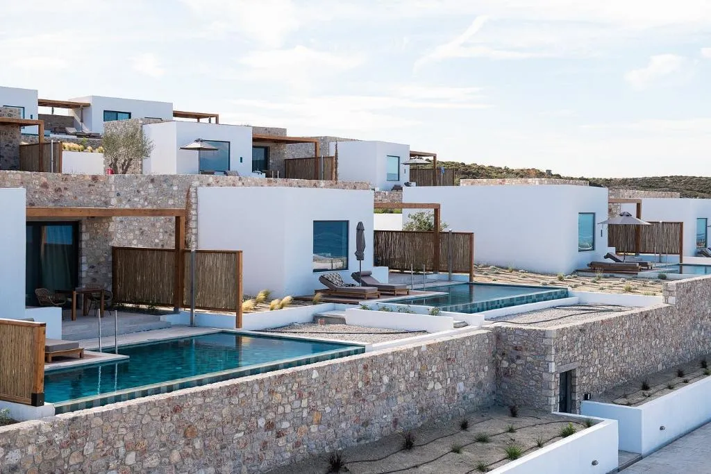 Terrace, KOIA all-suite Wellbeing Resort, Kos