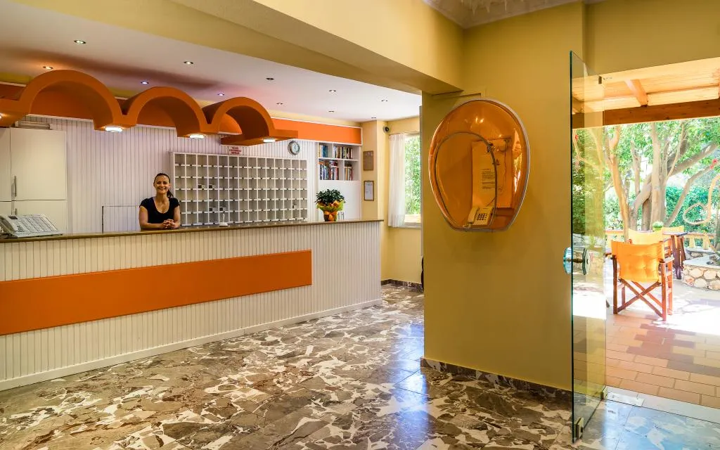 Lobby, Lorenzo Hotel, Kefallinia