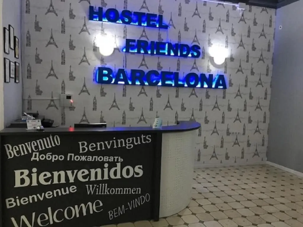 Lobby, Hostel Friends Barcelona, Barcelona
