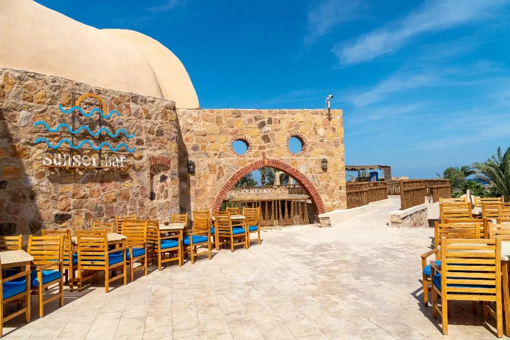 Terrace, Utopia Beach Club, Red Sea Riviera