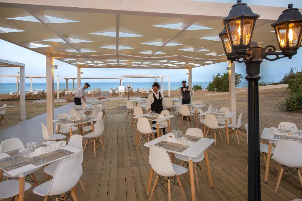 Restaurant, Hotel Club Eloro, Catania