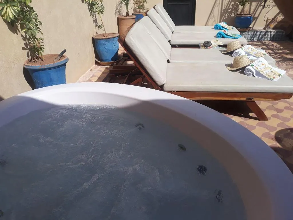 Terrace, Riad Des Remparts Spa, Marrakech