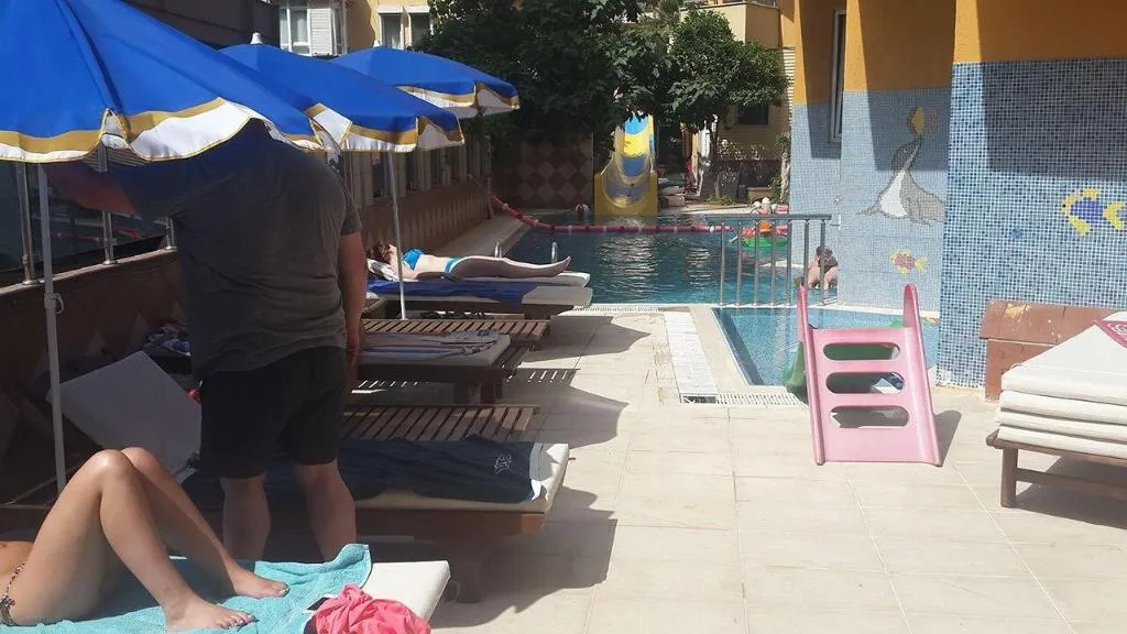 Terrace, Kleopatra Ikiz Otel, Antalya