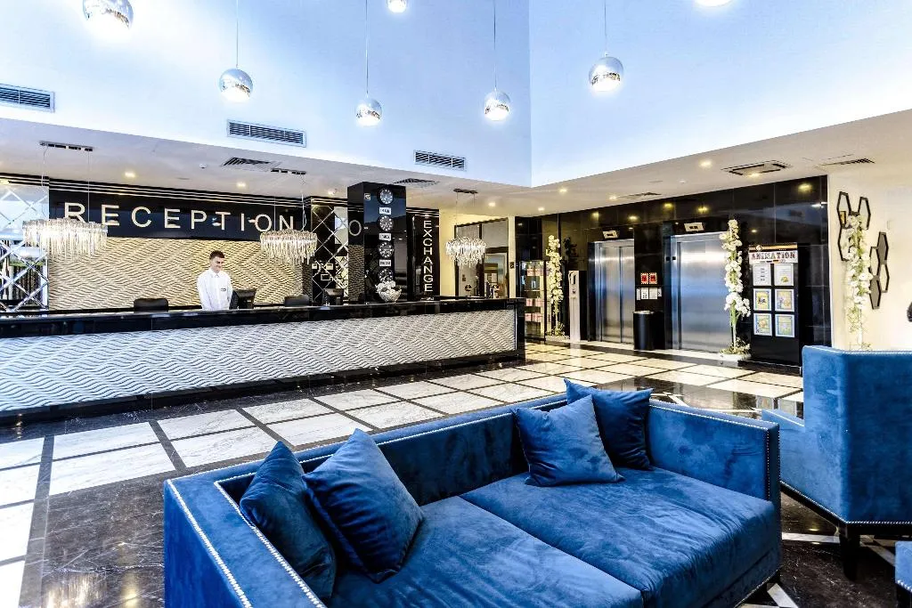 Lobby, Prestige Deluxe Hotel Aquapark Club, Varna