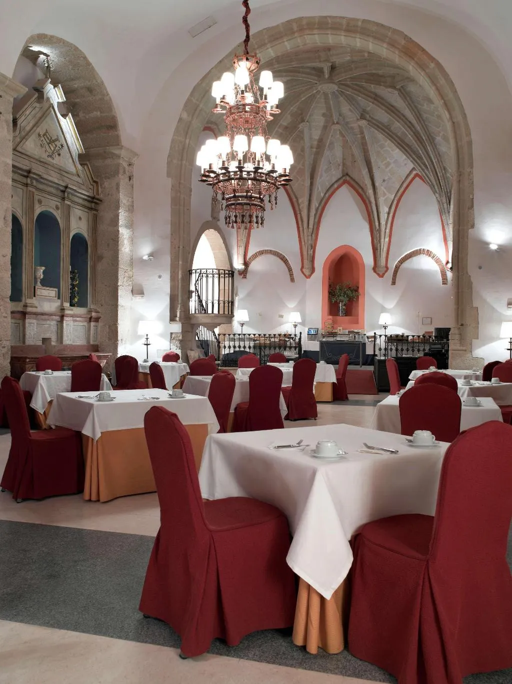 Restaurant, Parador de Trujillo, Madrid