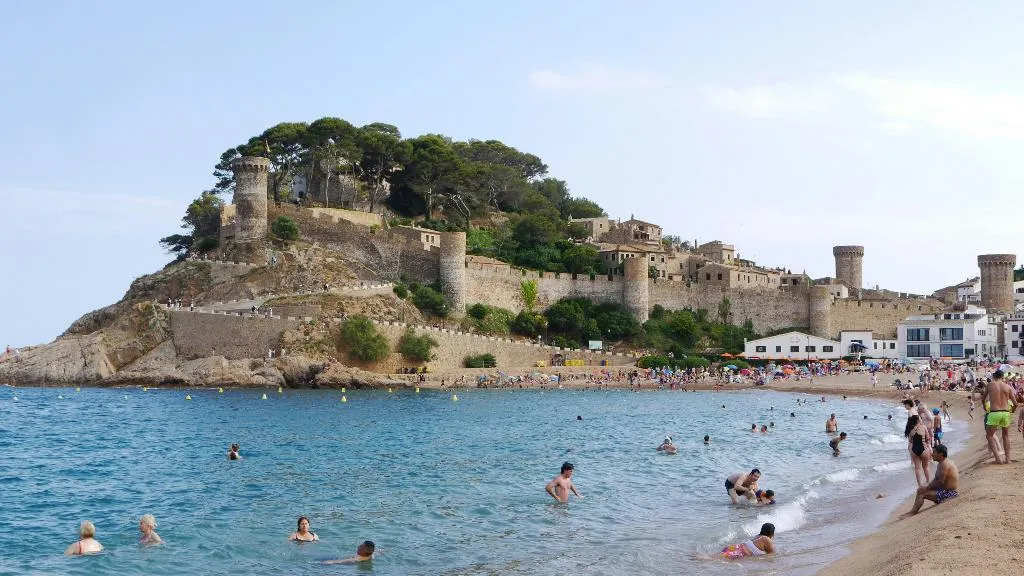 Beach, Tossa Beach Center, Costa Brava