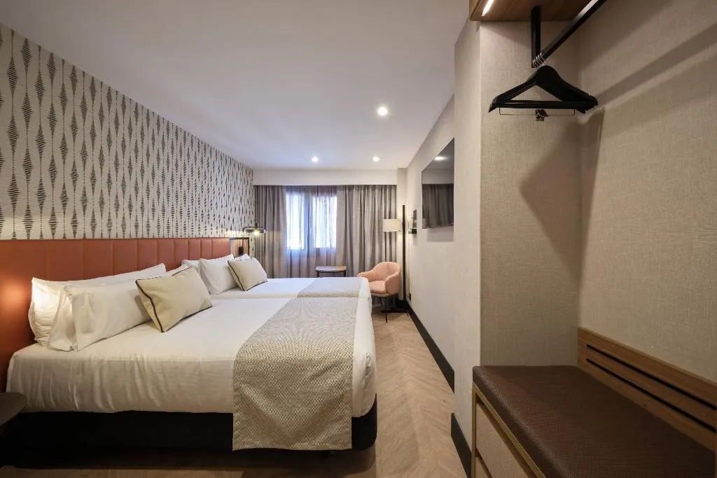 DOUBLE SINGLE USE SUPERIOR Room, Catalonia Park Putxet, Barcelona