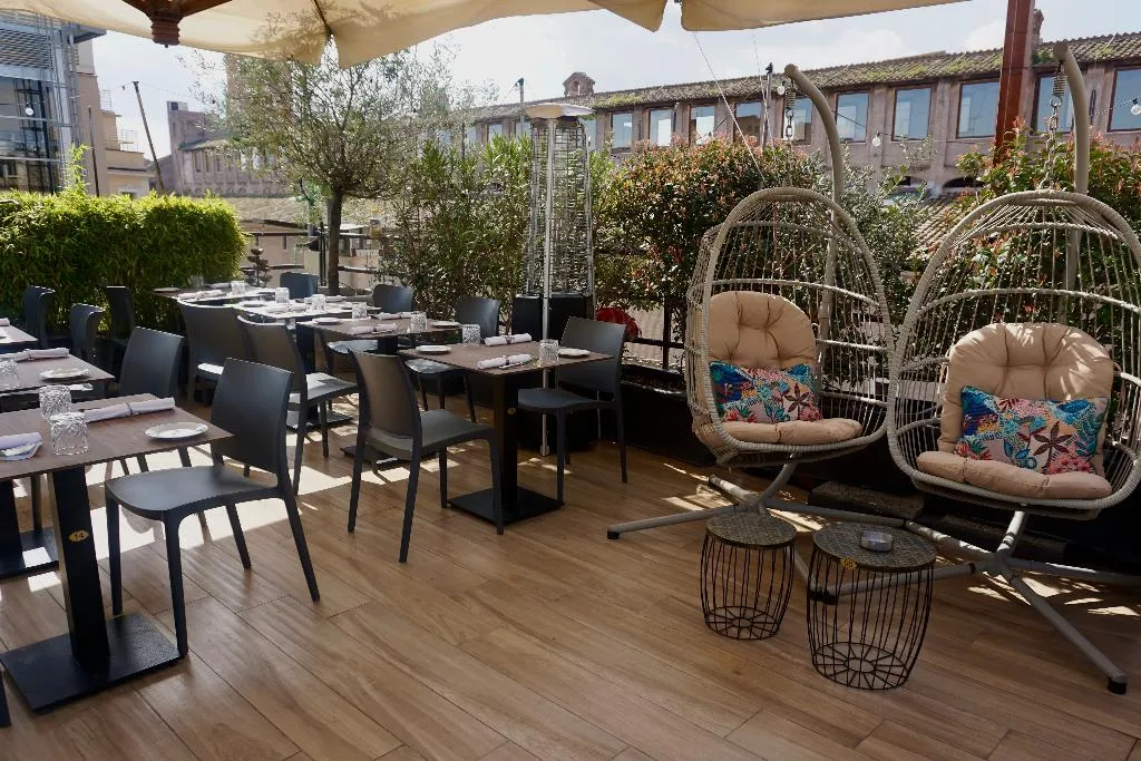 Terrace, Caravita, Rome