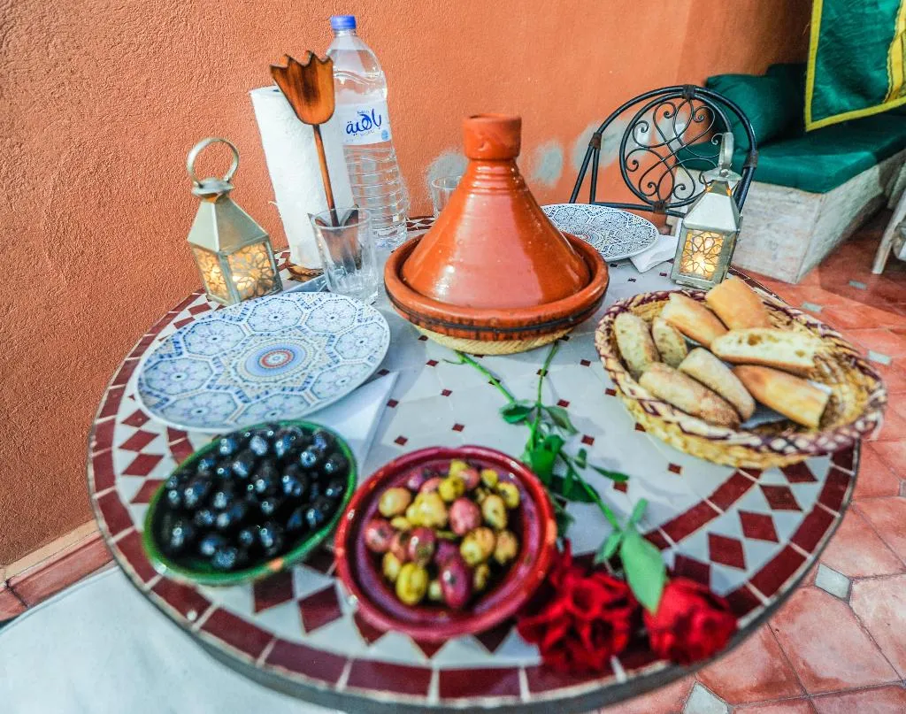 Restaurant, Riad Errabii, Marrakech