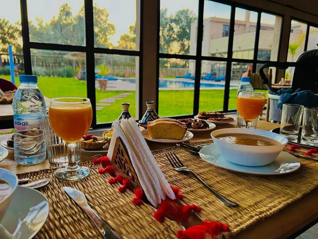 Restaurant, Dar Ayman hotel, Essaouira