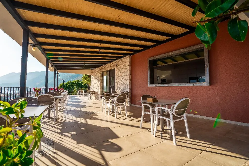Terrace, Hotel Luna Kas, Dalaman