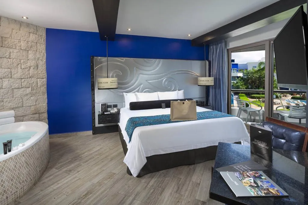 Room DELUXE TWO DOUBLE BEDS Room, Hard Rock Hotel Riviera Maya All Inclusive, Cancun Area