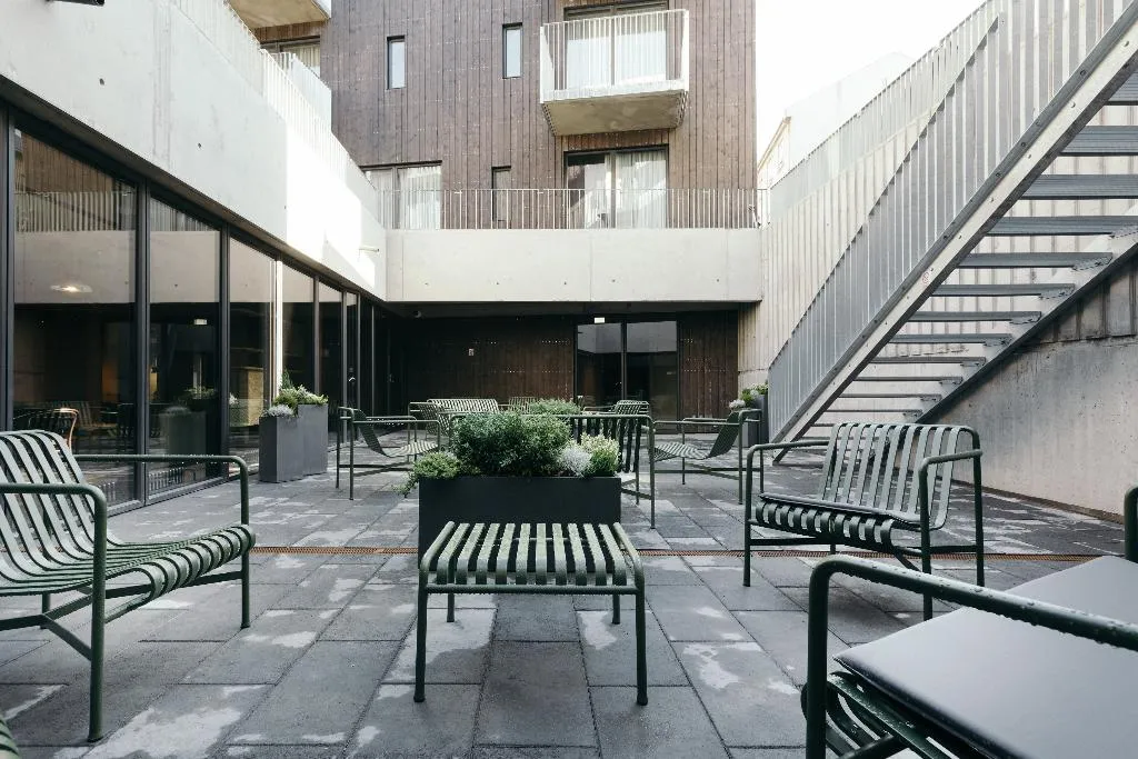 Terrace, Exeter Hotel, Reykjavik