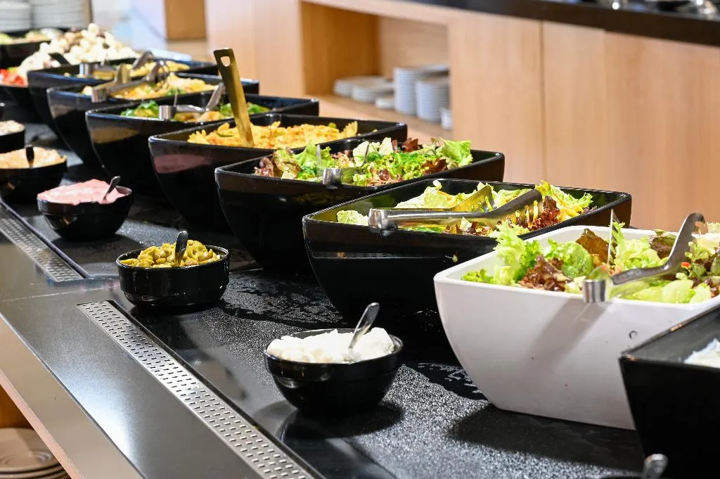 Restaurant, Malia Bay Beach Hotel & Bungalows, Crete