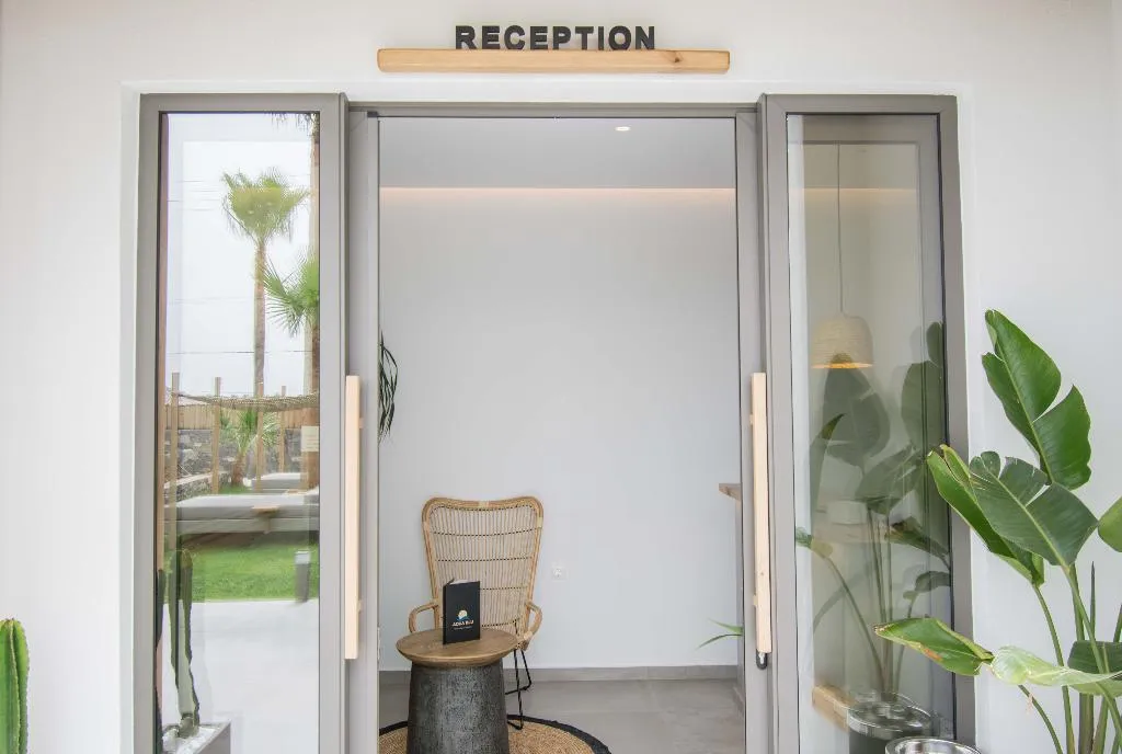Lobby, Aqua Blu, Crete