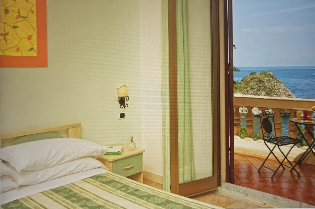 Double or Twin SEA VIEW WITH BALCONY Room, Jonic Hotel Mazzarò, Taormina