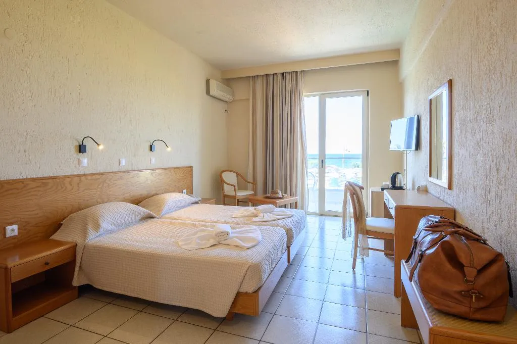 Double or Twin SEA VIEW Room, Malia Bay Beach Hotel & Bungalows, Crete
