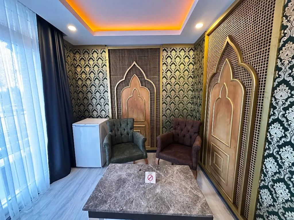 DOUBLE ONE BEDROOM WITH AIR CONDITIONING Room, Akayda Butik Hotel, Antalya