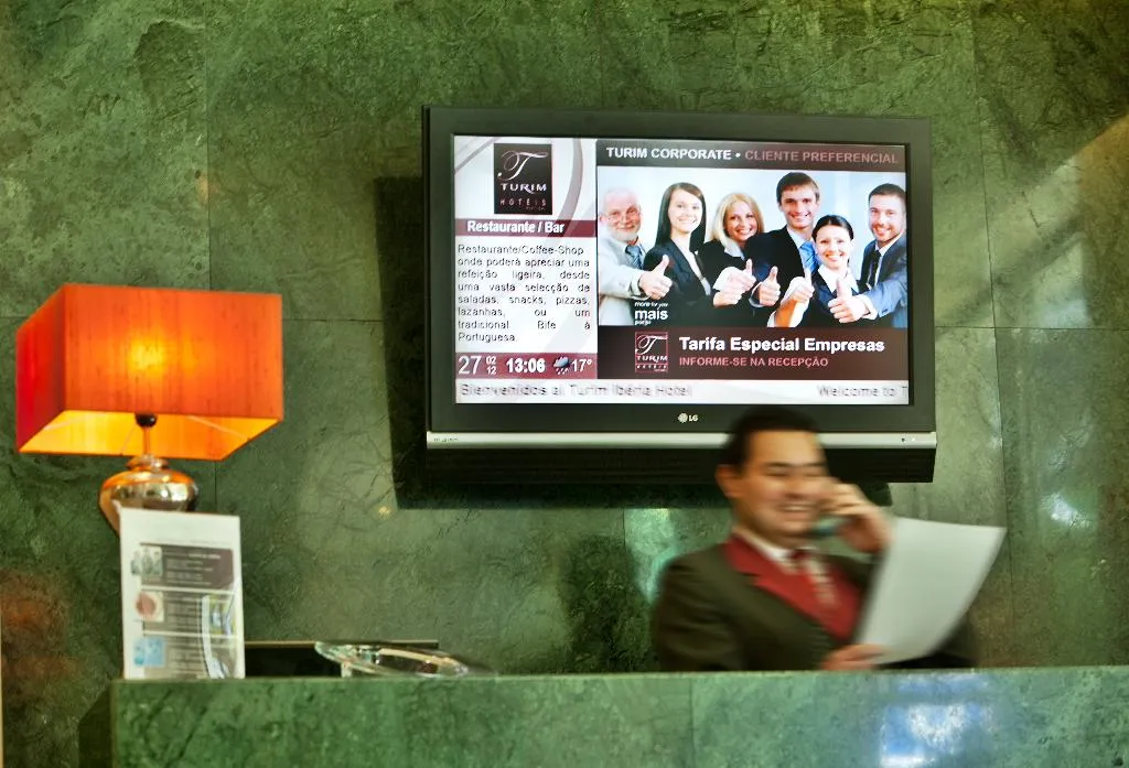 Lobby, Turim Iberia Hotel, Lisbon