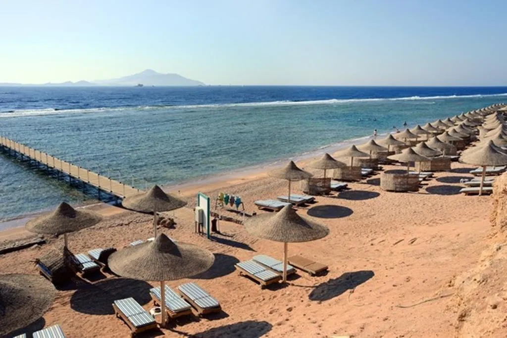 Beach, Charmillion Club Aqua Park, Red Sea Riviera