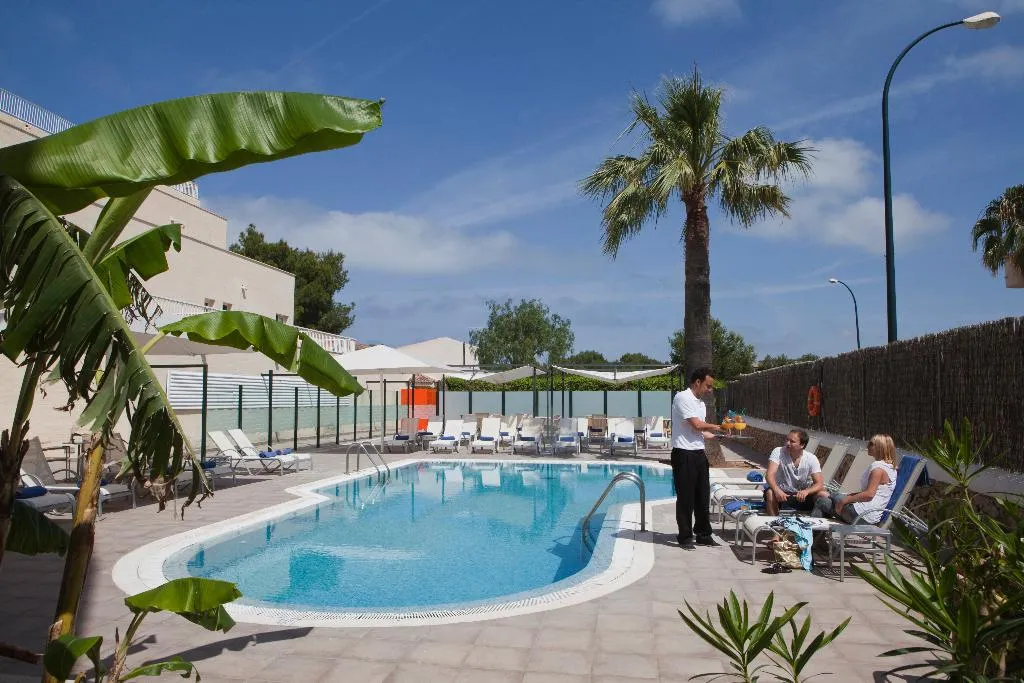 Terrace, Aparthotel Isla de Cabrera, Majorca