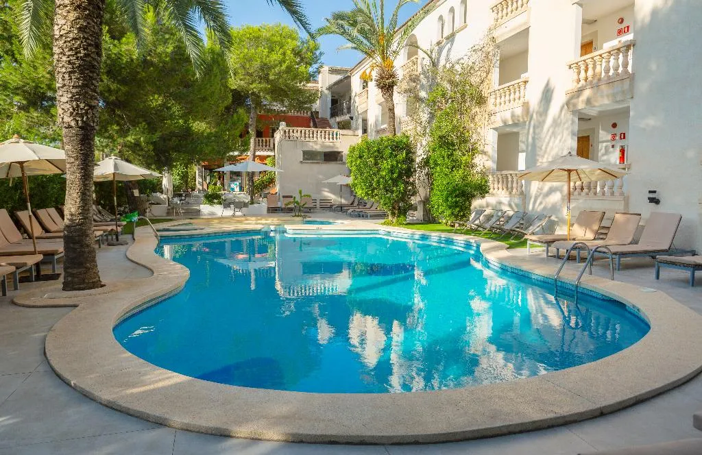 Pool, Es Baulo Petit Hotel, Majorca