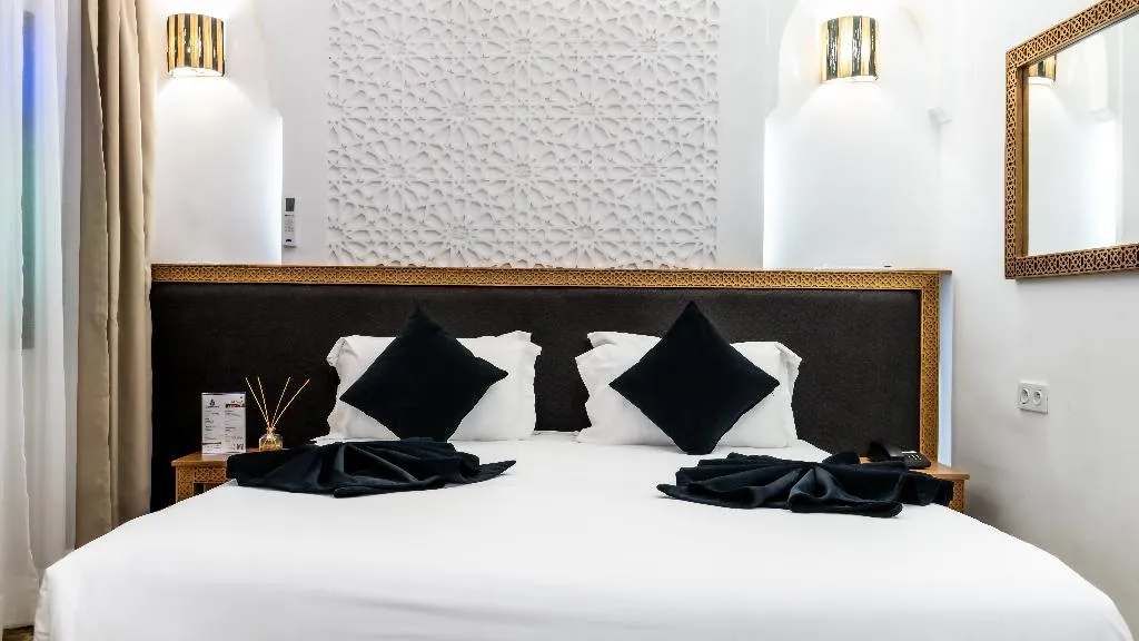 DOUBLE DELUXE ONE BED Room, Riad Hamdane & Spa, Marrakech