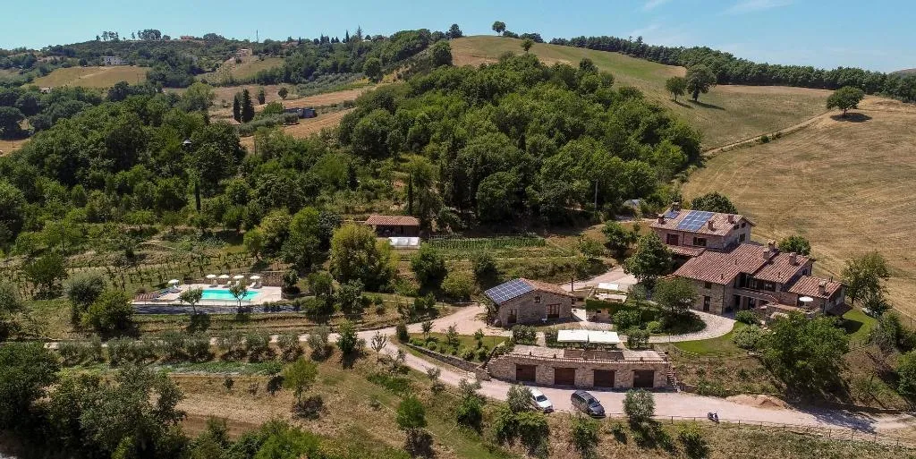 General view, Agriturismo Fonte Chiara, Umbria