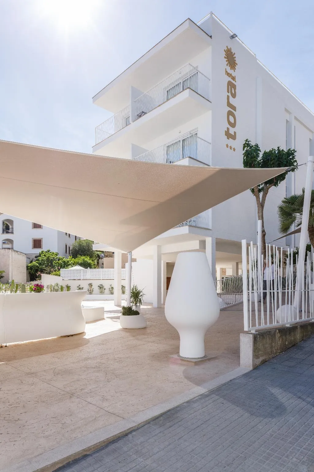 Terrace, Hotel Tora, Majorca