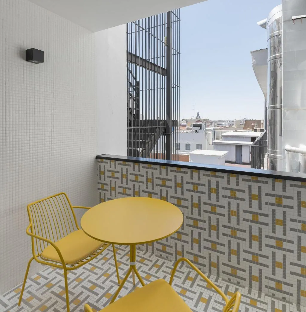 Terrace, Muralto Madrid Princesa, Madrid