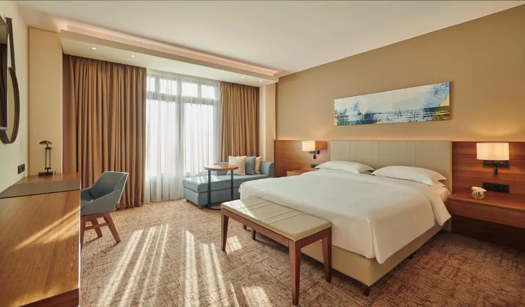 DOUBLE KING SIZE BED Room, Hyatt Regency Thessaloniki, Halkidiki
