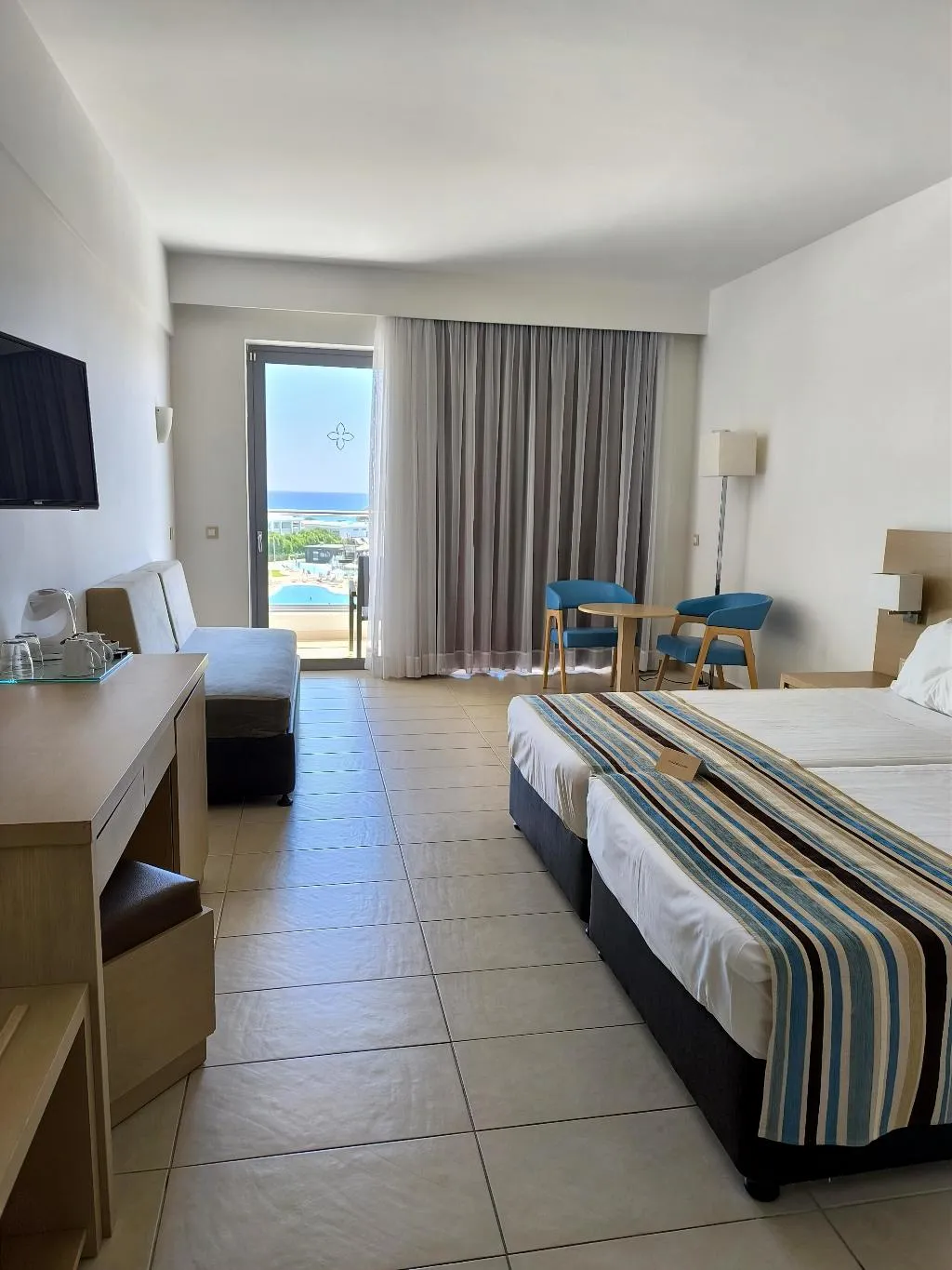 Double or Twin SEA VIEW Room, Asterias Beach Resort, Rhodes