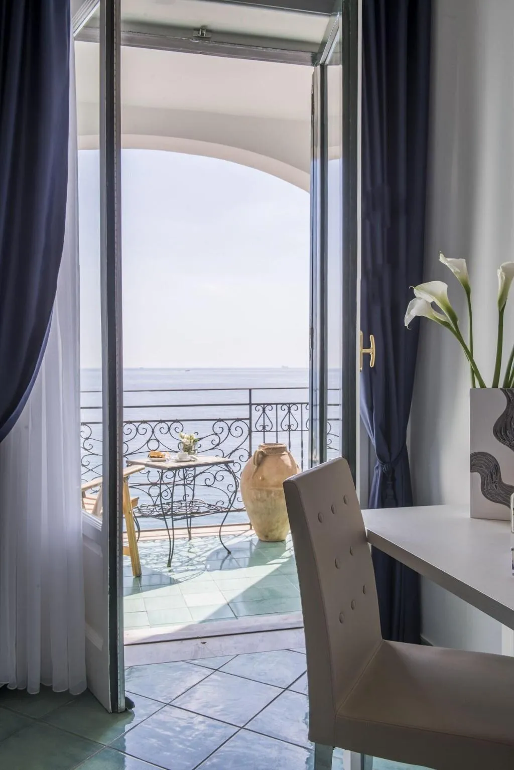 DOUBLE SEA VIEW Room, Hotel Sole Splendid, Naples