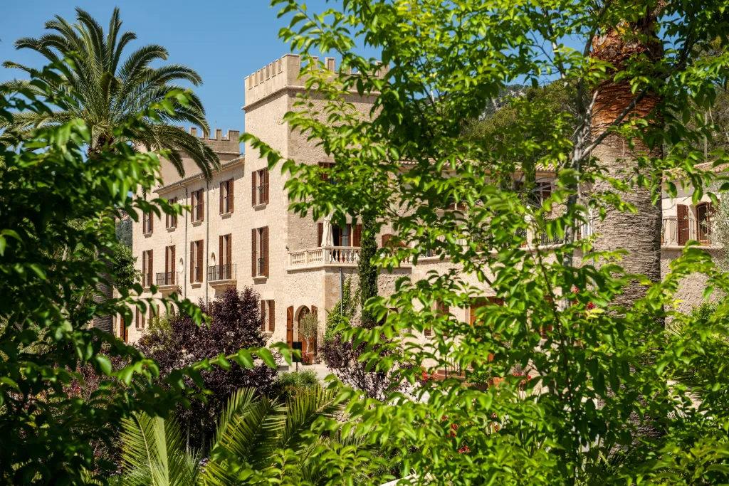 General view, Castell Son Claret, Majorca