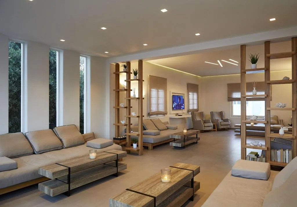 Lobby, New Aeolos Hotel, Mykonos