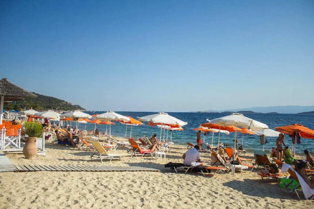 Beach, Akti Ouranoupol, Thessaloniki
