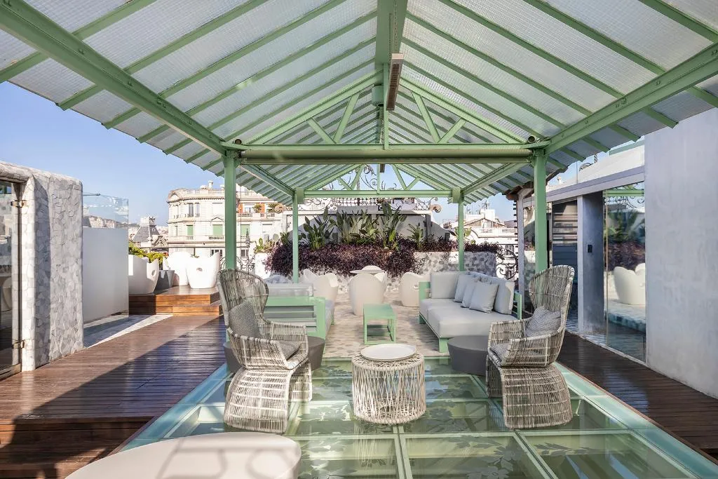 Terrace, El Palauet Modernist Suites, Barcelona