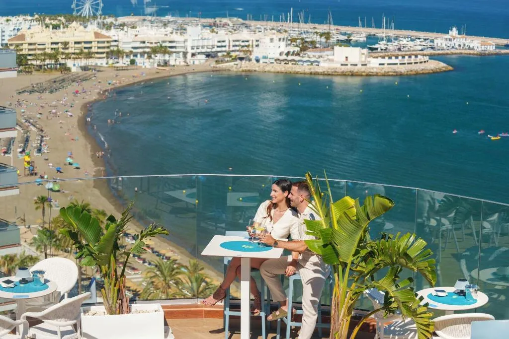 Terrace, Spirit Hotel Benalmadena Beach, Costa Del Sol