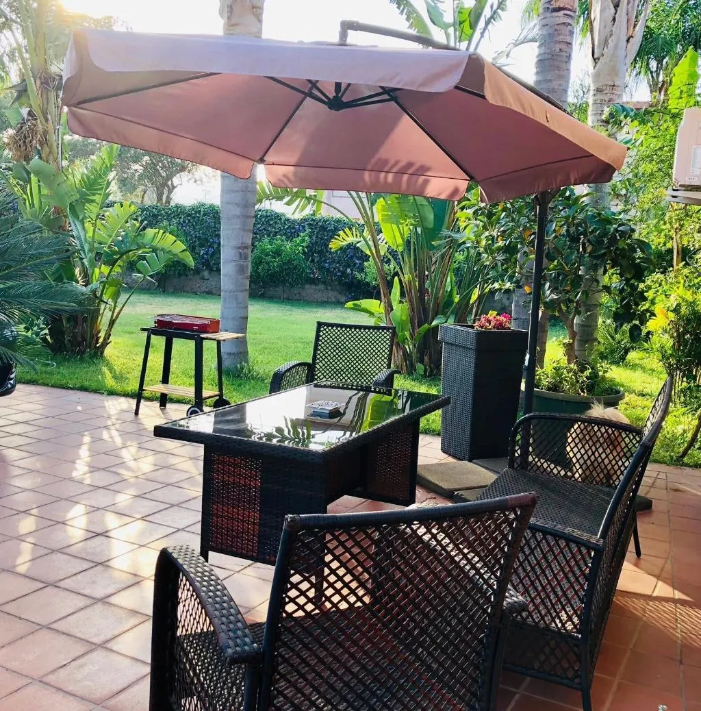 Terrace, Villa Valentino, Catania