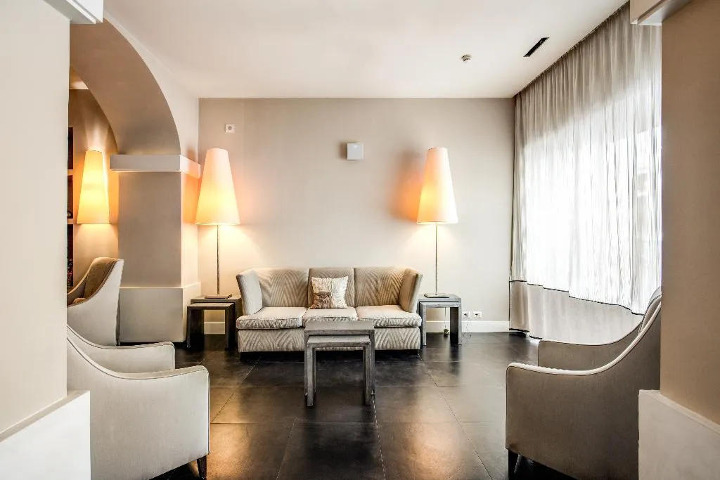 Lobby, Hotel Villafranca, Rome