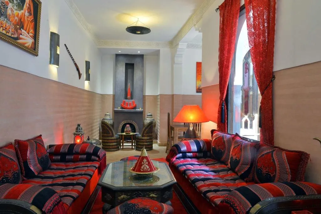 Lobby, Riad La Porte Rouge By La Siredrah, Marrakech