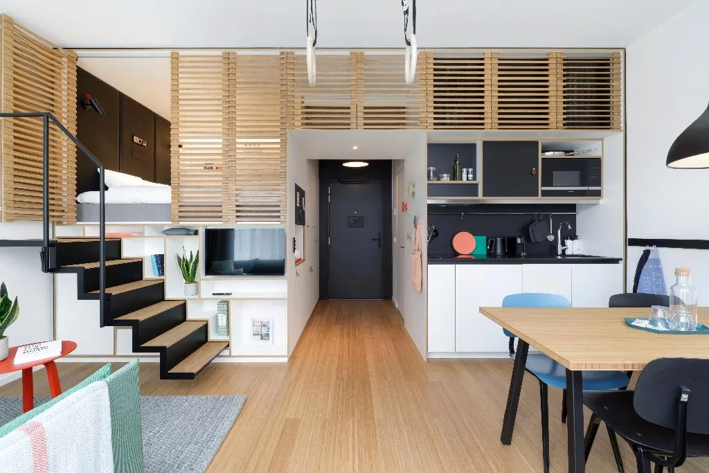 STUDIO CITY VIEW Room, Zoku Copenhagen, Copenhagen