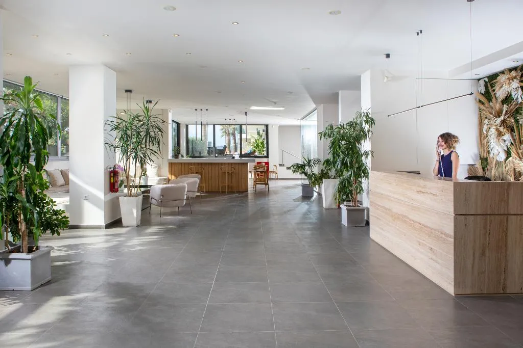 Lobby, Almyrida Residence, Crete