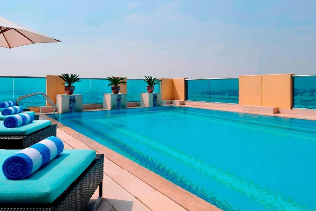 Pool, Marriott Executive Apartments Al Jaddaf, Dubai, Dubai
