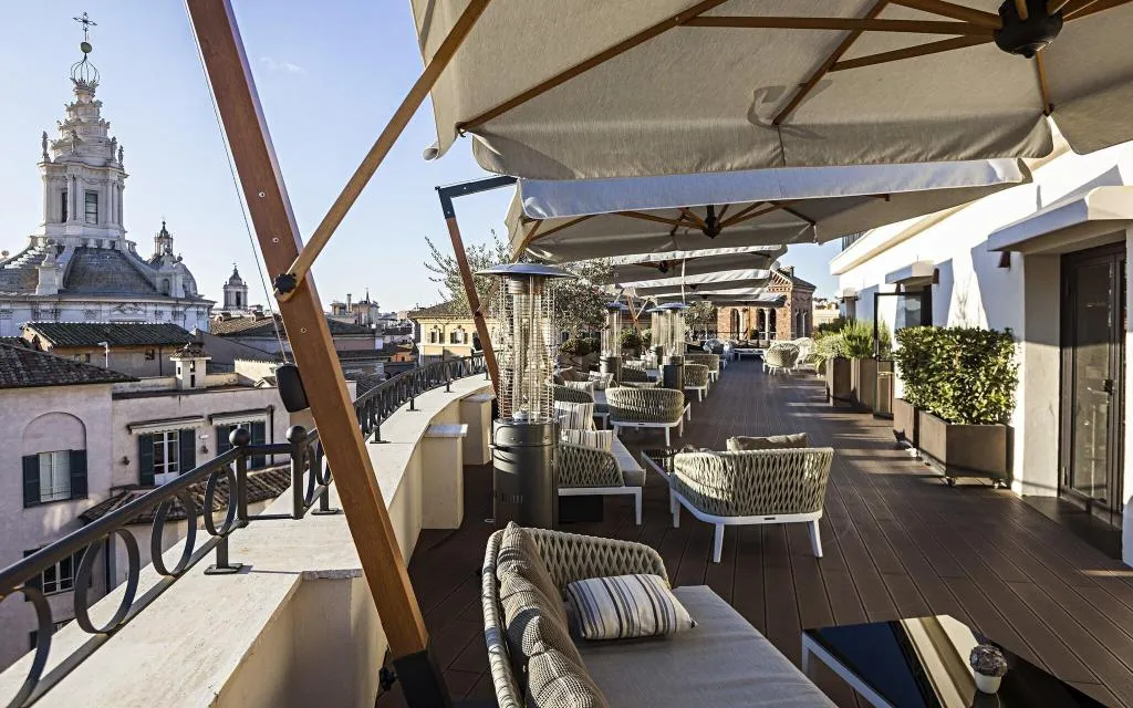 Terrace, The Pantheon Iconic Rome Hotel, Rome